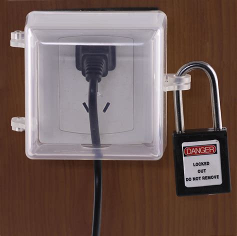 outside electrical box locks|padlock for electrical panel boxes.